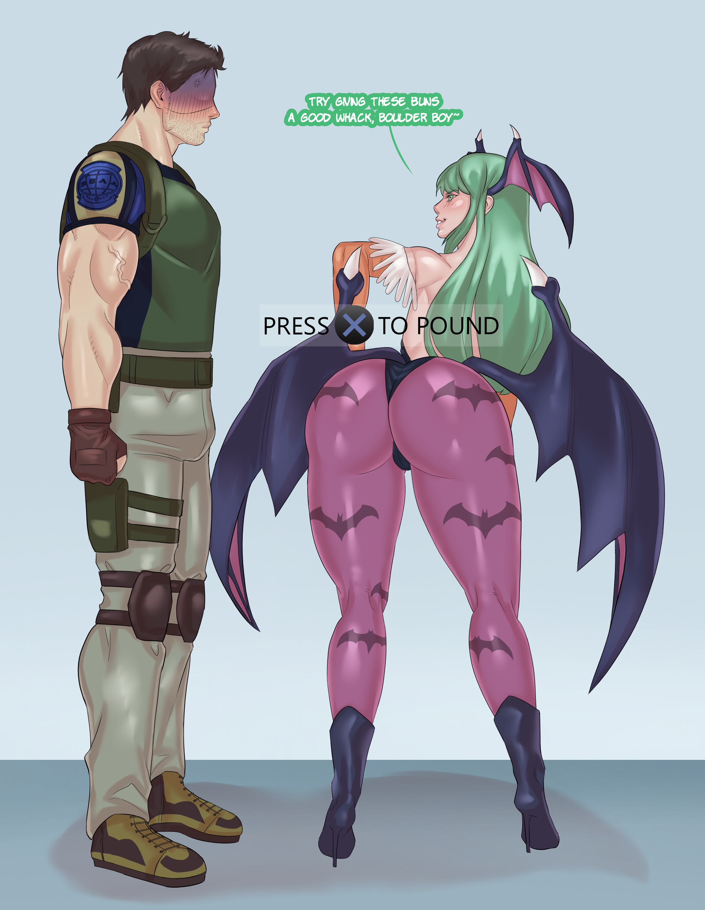 Chris Redfield (Capcom) Rule 34 Image