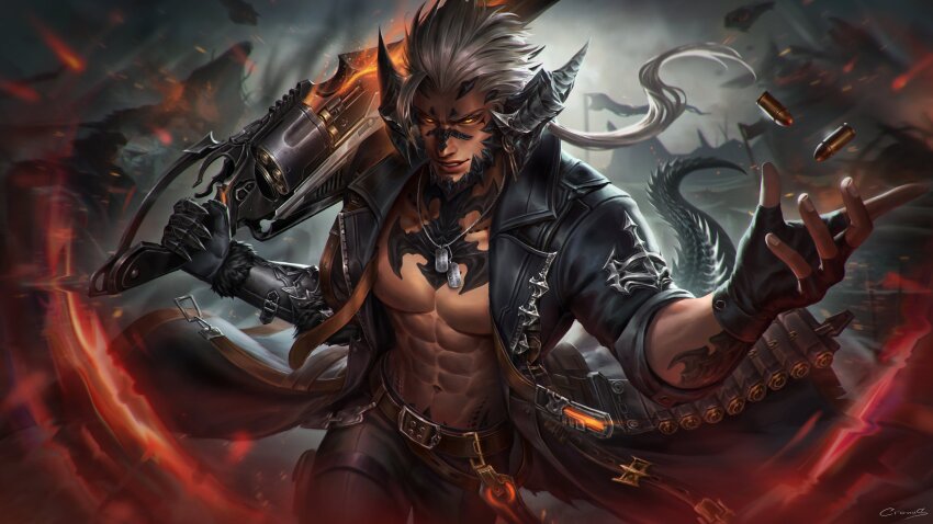 Au Ra (Final Fantasy) Rule 34 Image