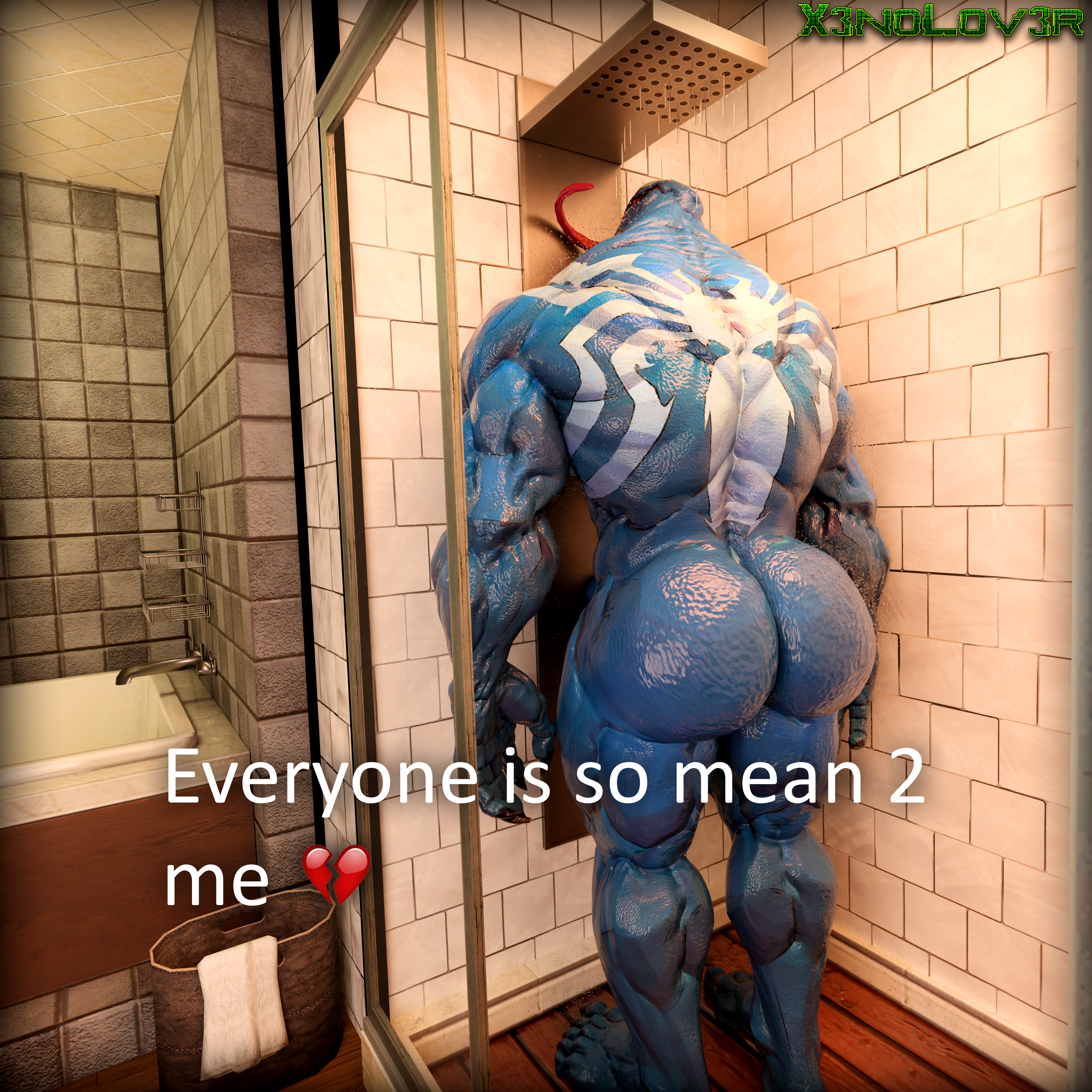 Venom (Marvel) Rule 34 Image