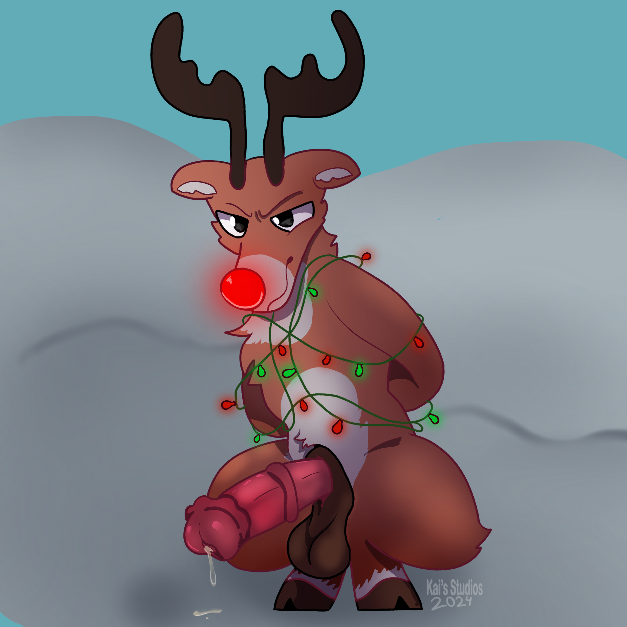 Rudolph (Christmas) Rule 34 Image