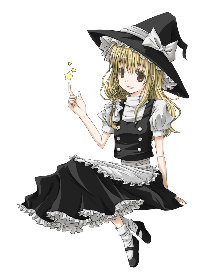 Kirisame Marisa (Touhou) Rule 34 Image