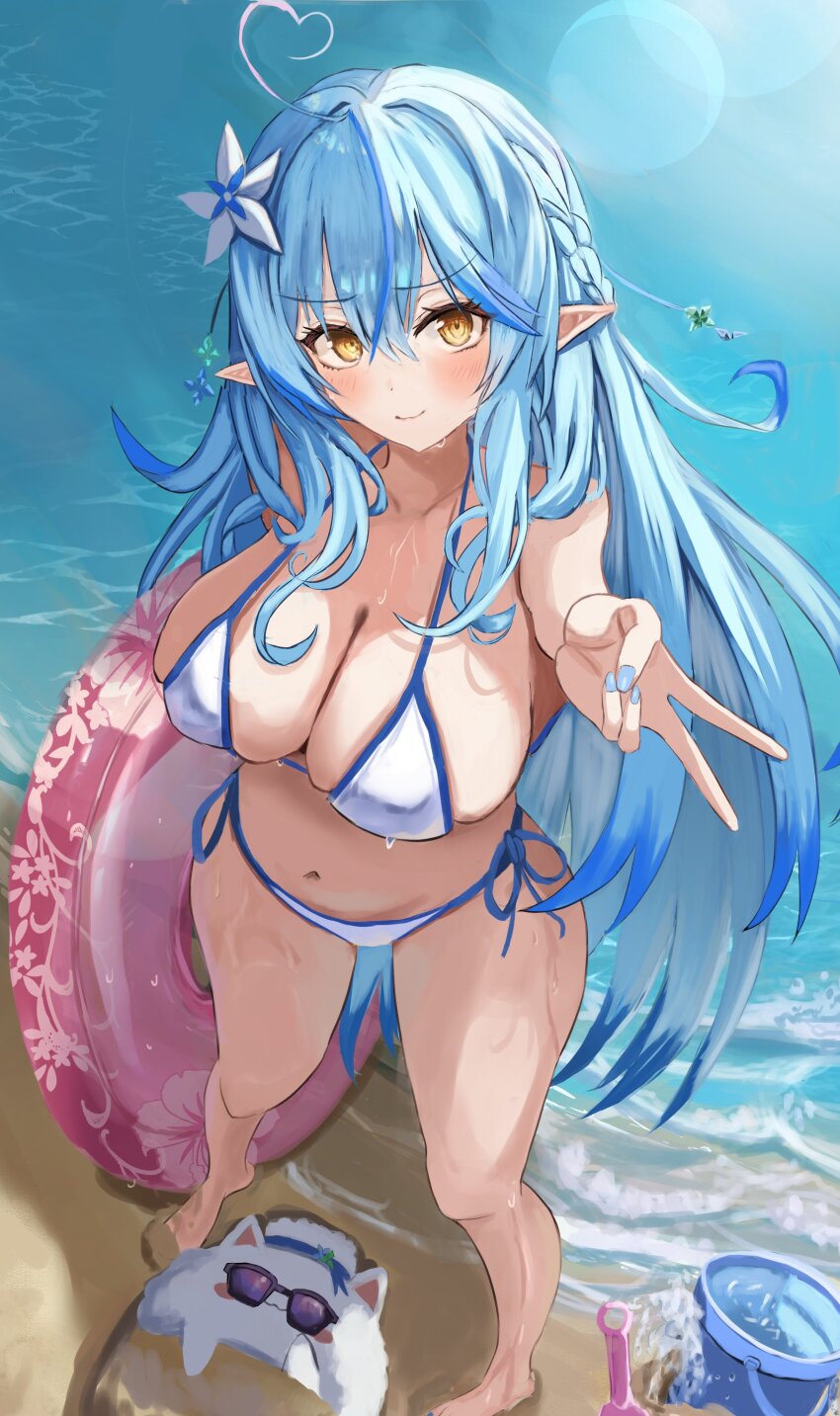 Yukihana Lamy (Hololive) Rule 34 Image