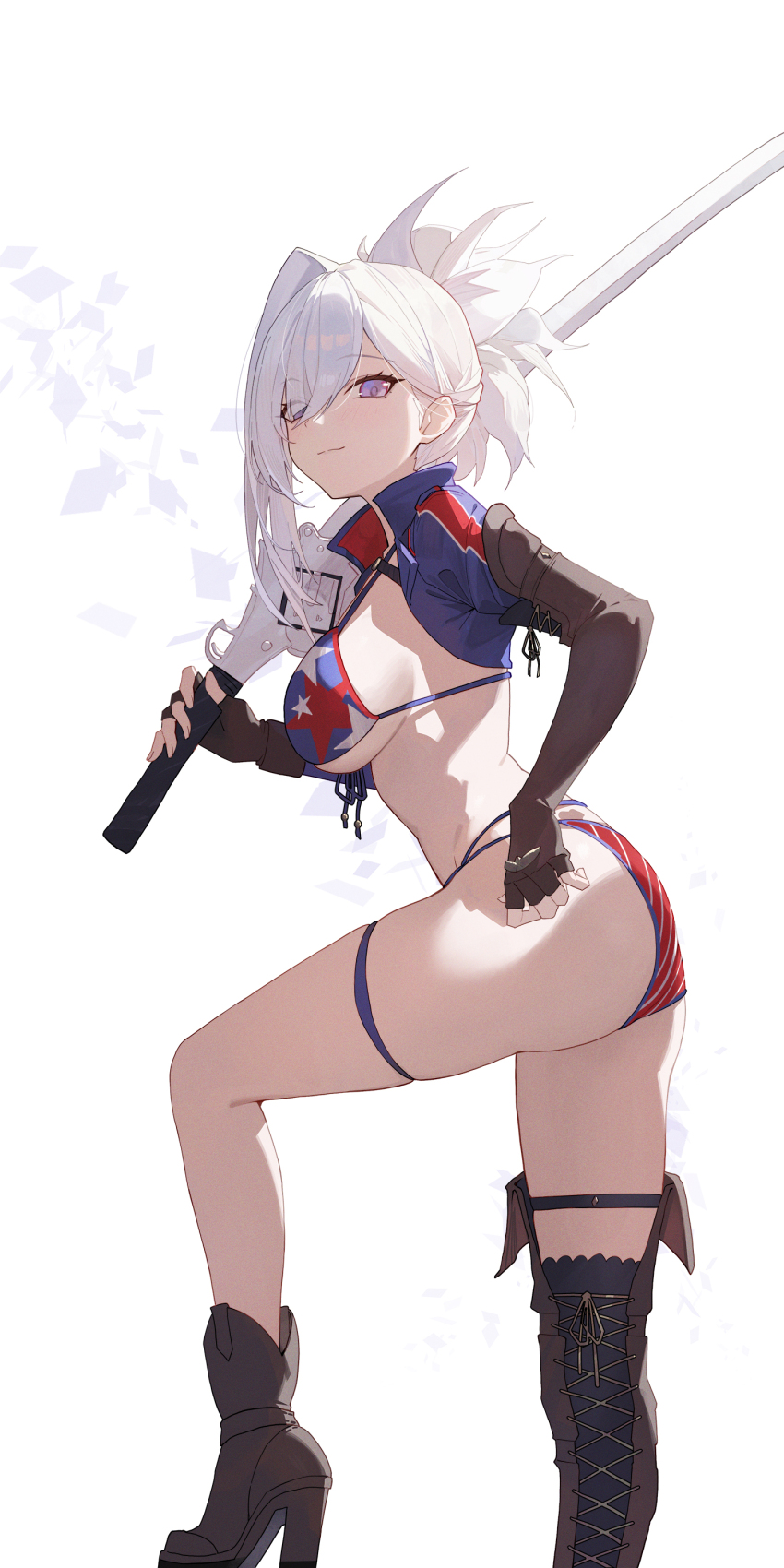 Miyamoto Musashi (Fate) Rule 34 Image