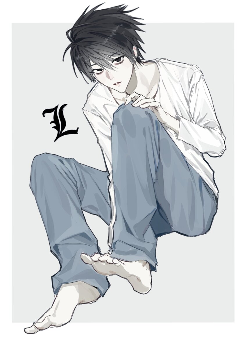L (Death Note) Rule 34 Image