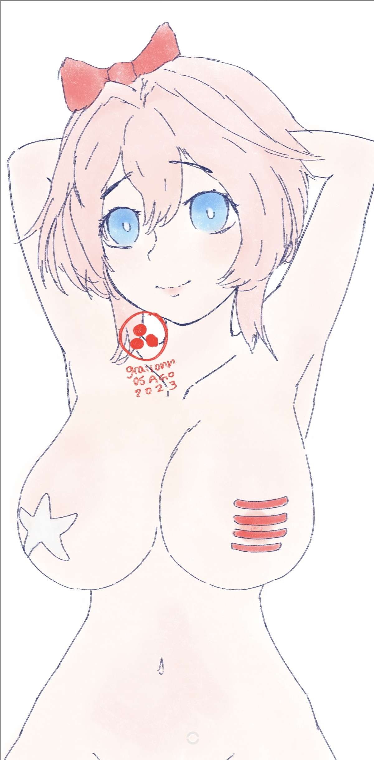 Sayori (Doki Doki Literature Club) Rule 34 Image