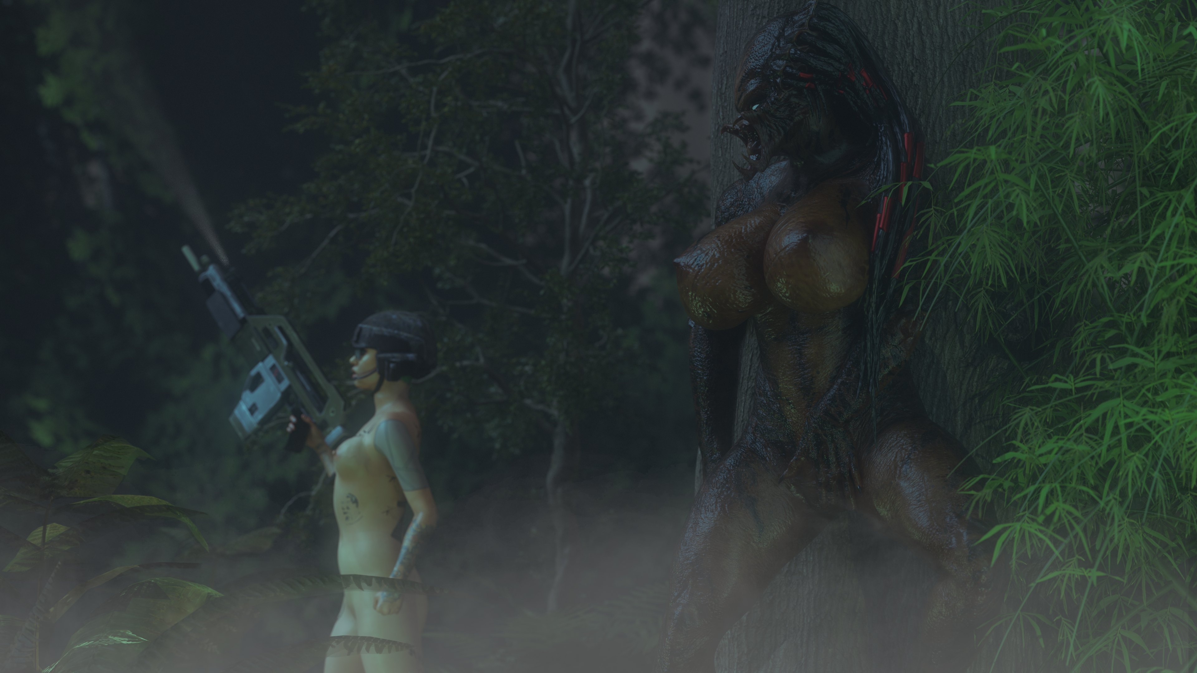 Female Yautja (Alien (Franchise)) Rule 34 Image
