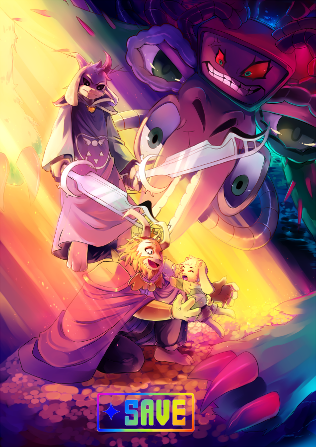 Asgore Dreemurr (Photoshop Flowey) Rule 34 Image