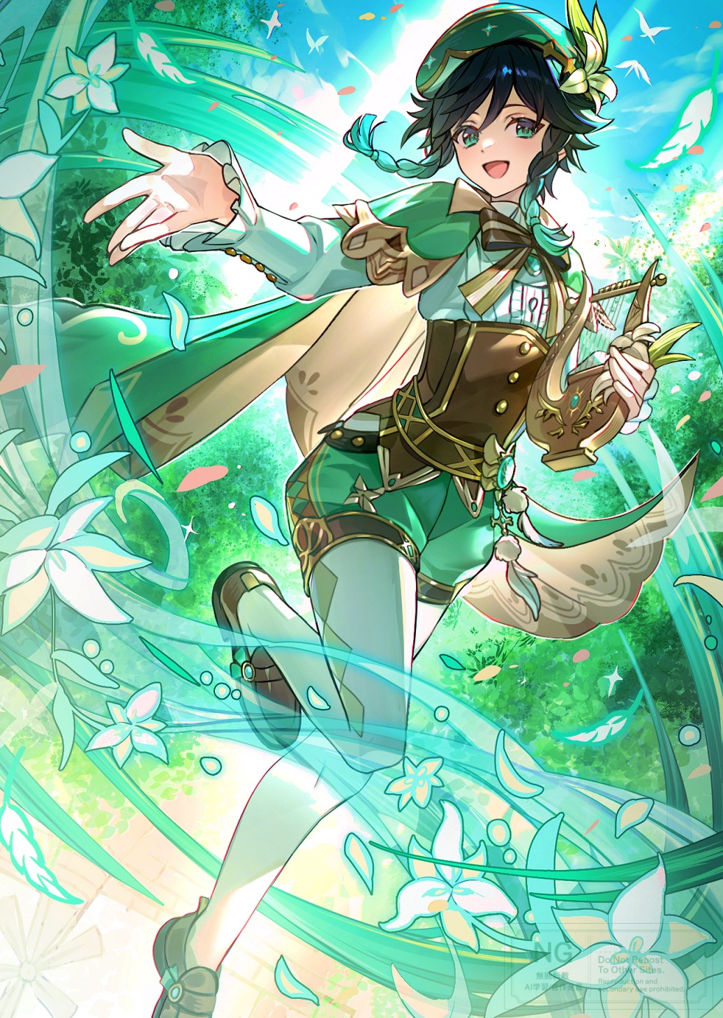 Venti (Genshin Impact) Rule 34 Image