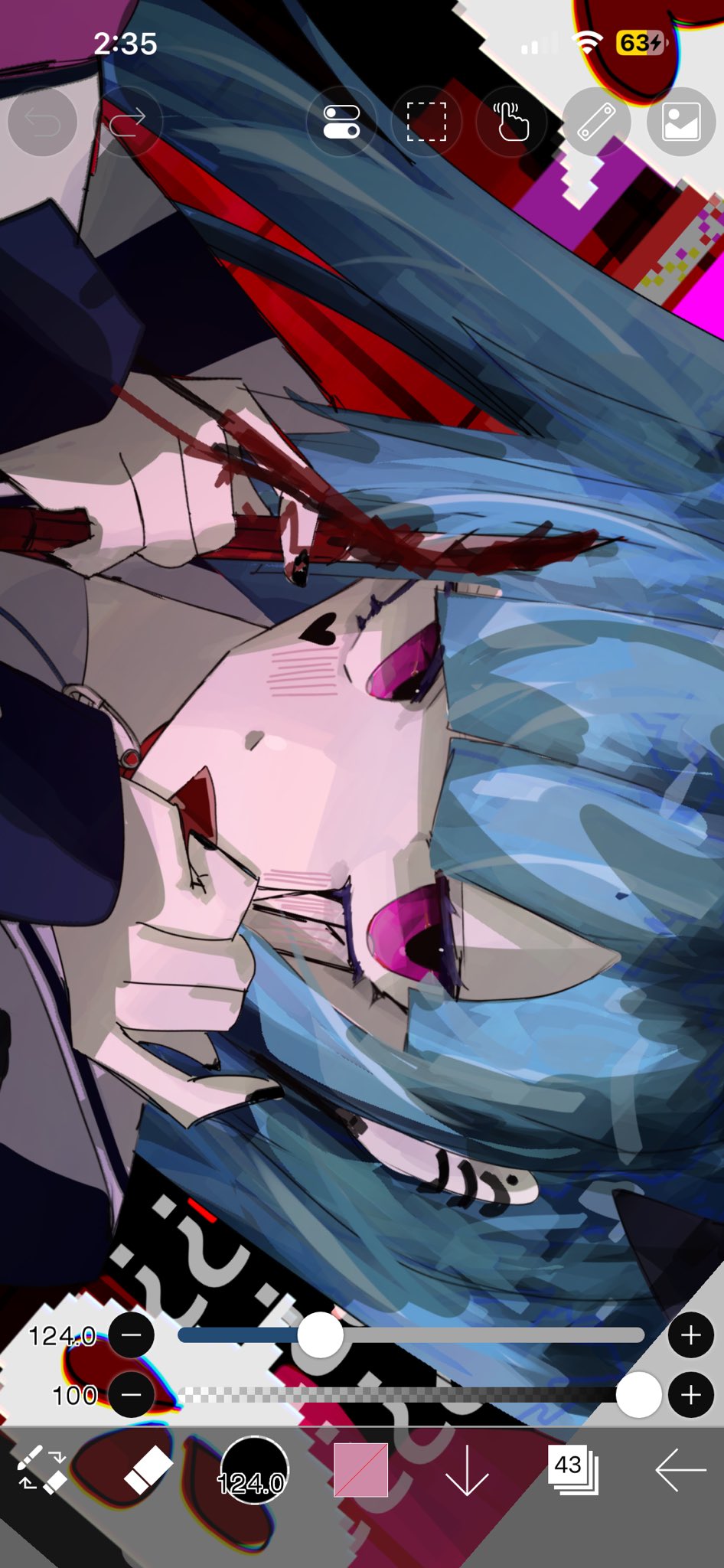 Amemiya Darumi (The Hundred Line -Last Defense Academy-) Rule 34 Image
