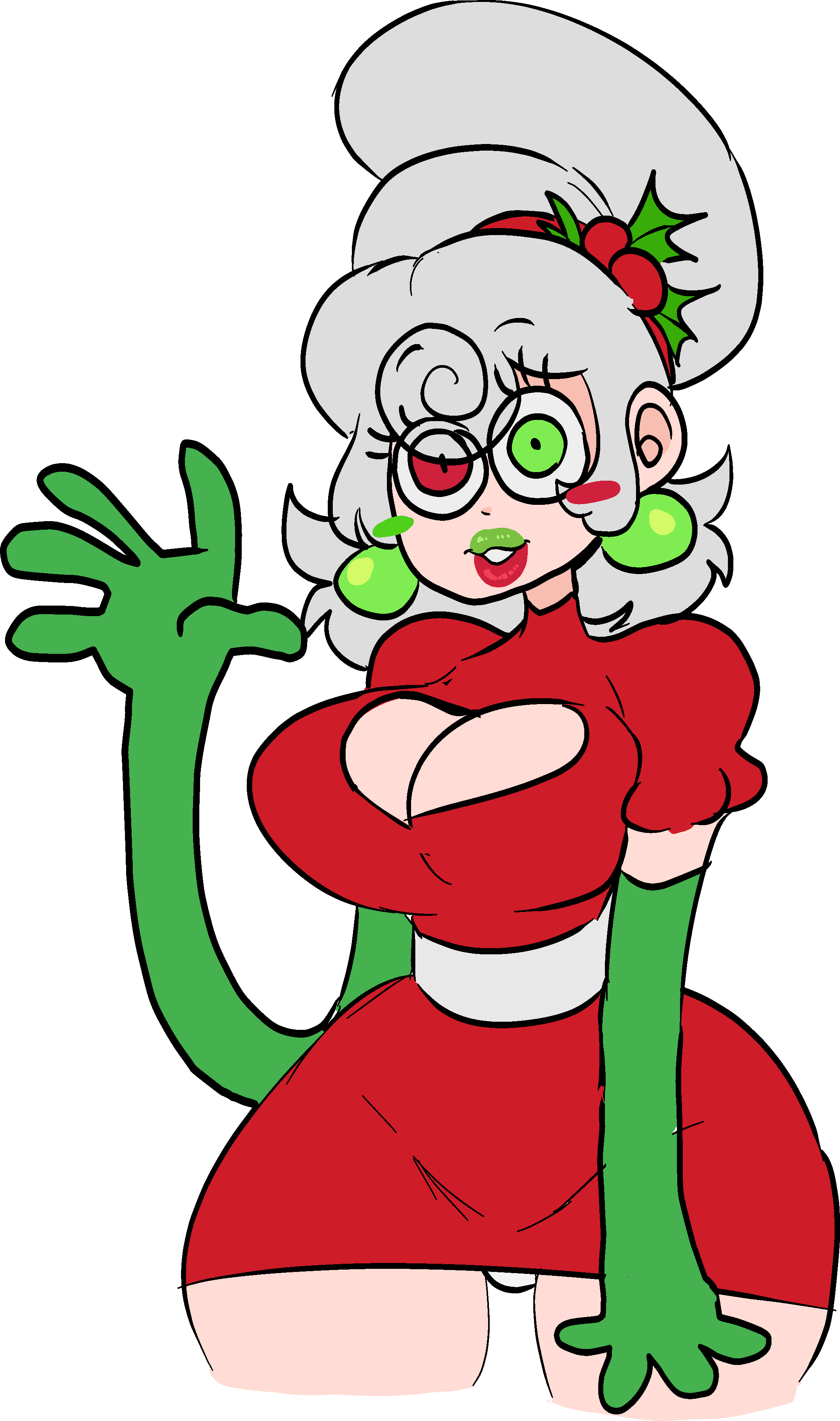 Original Character (Christmas) Rule 34 Image