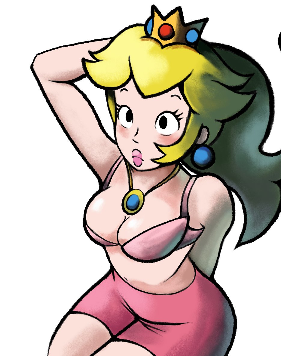 Princess Peach (Mario (Series)) Rule 34 Image