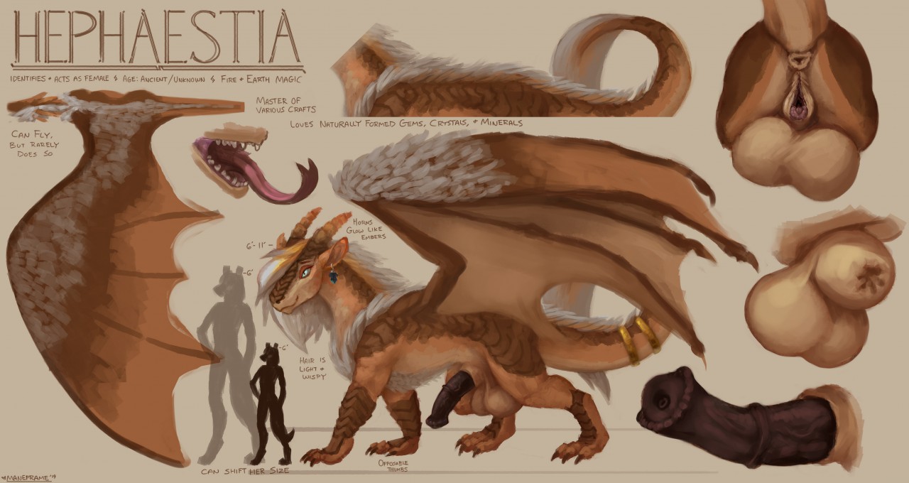Hephaestia (Zwerewolf) Rule 34 Image