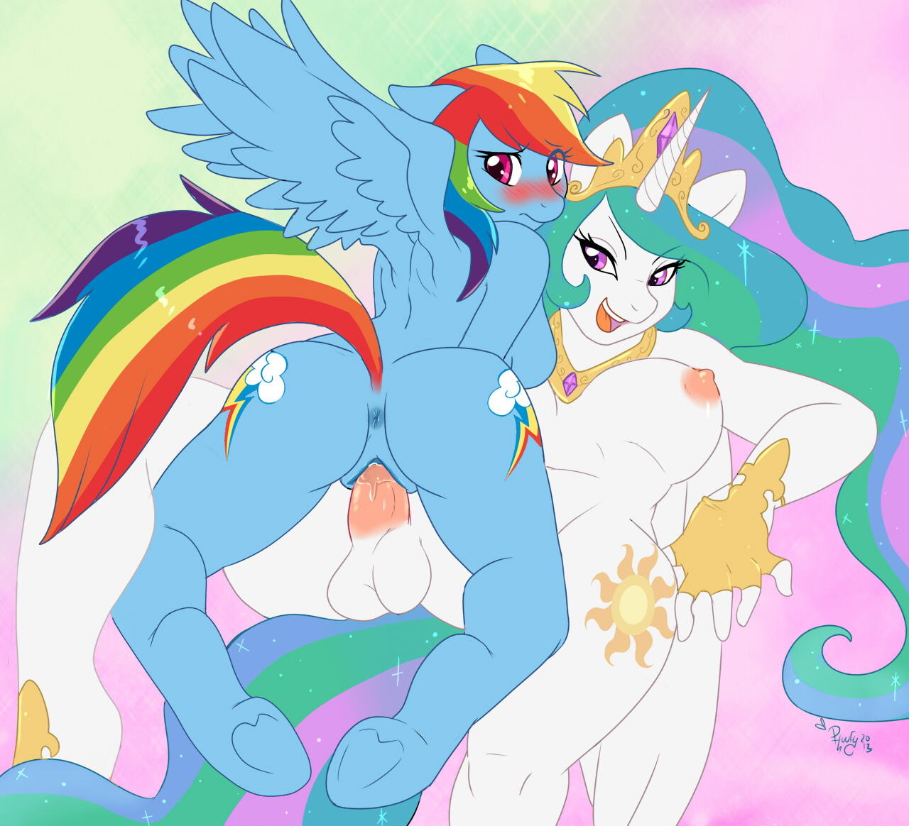 Princess Celestia (Mlp) Rule 34 Image