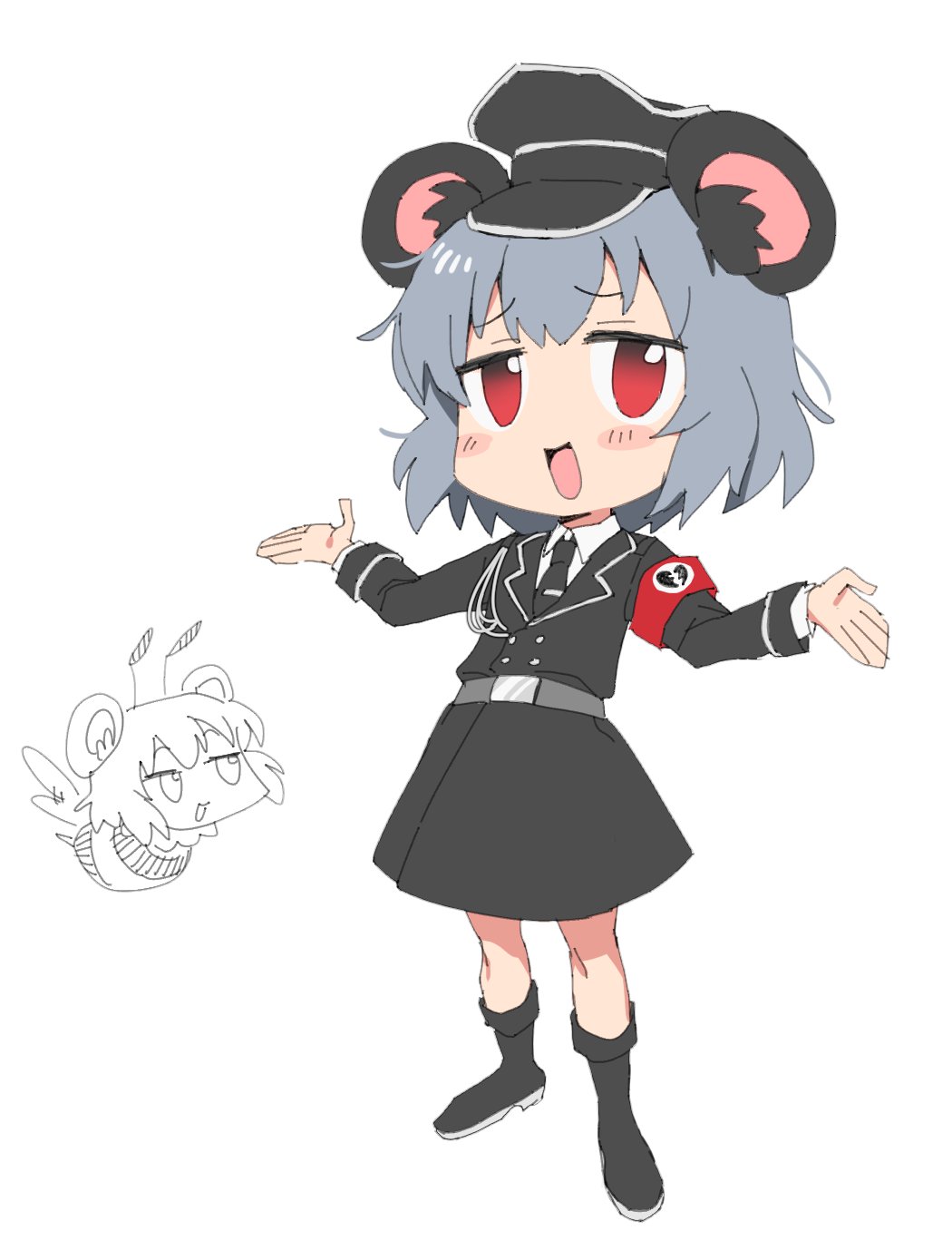 Nazrin (Cookie (Touhou)) Rule 34 Image