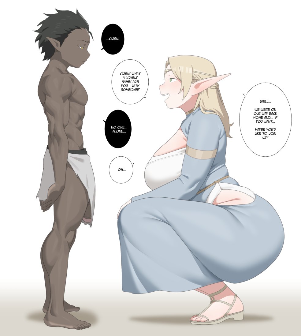 Elf Queen Elise (Soraoraora) Rule 34 Image