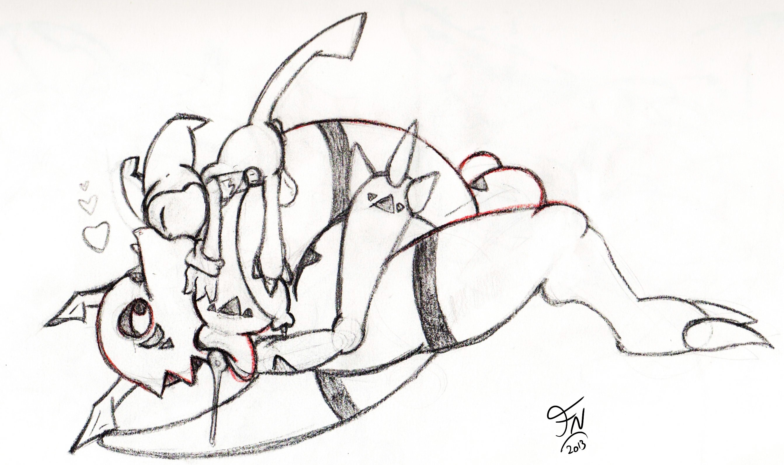 Guilmon (Digimon) Rule 34 Image