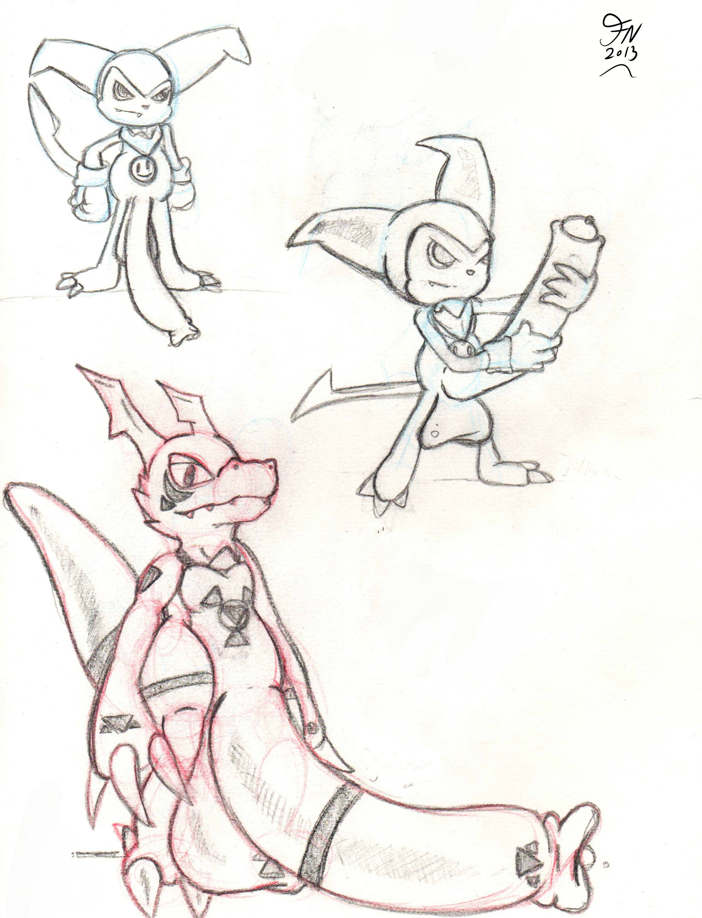 Guilmon (Digimon) Rule 34 Image