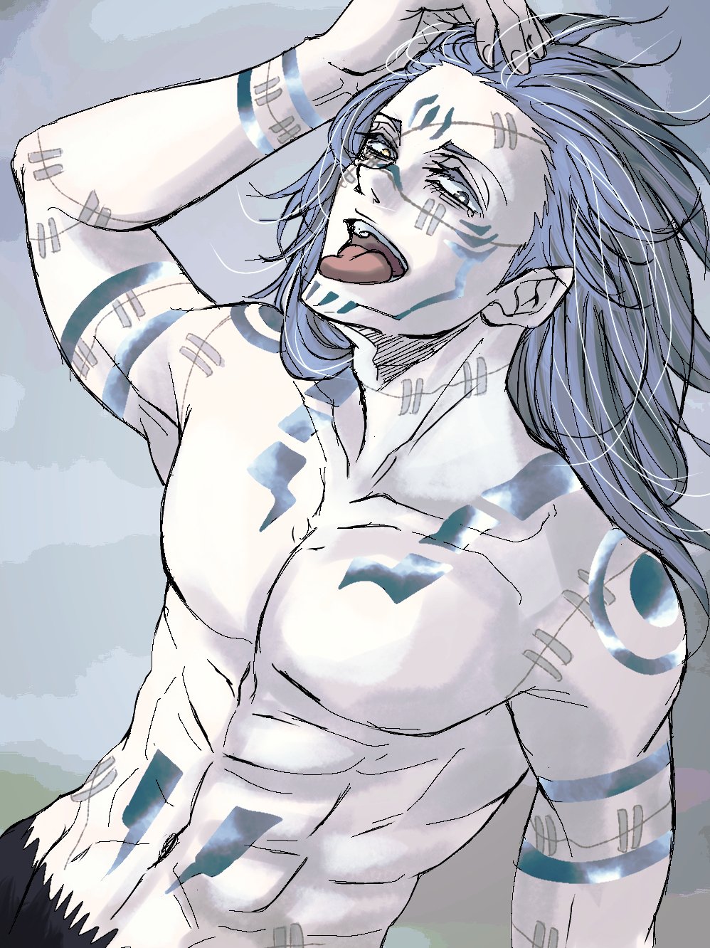 Mahito (Jujutsu Kaisen) Rule 34 Image