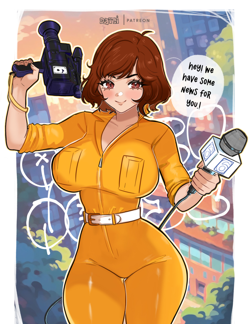 April O'Neil (Teenage Mutant Ninja Turtles) Rule 34 Image