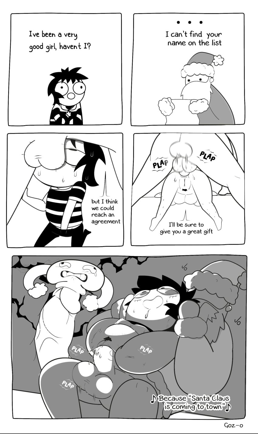 Santa (Sarah'S Scribbles) Rule 34 Image
