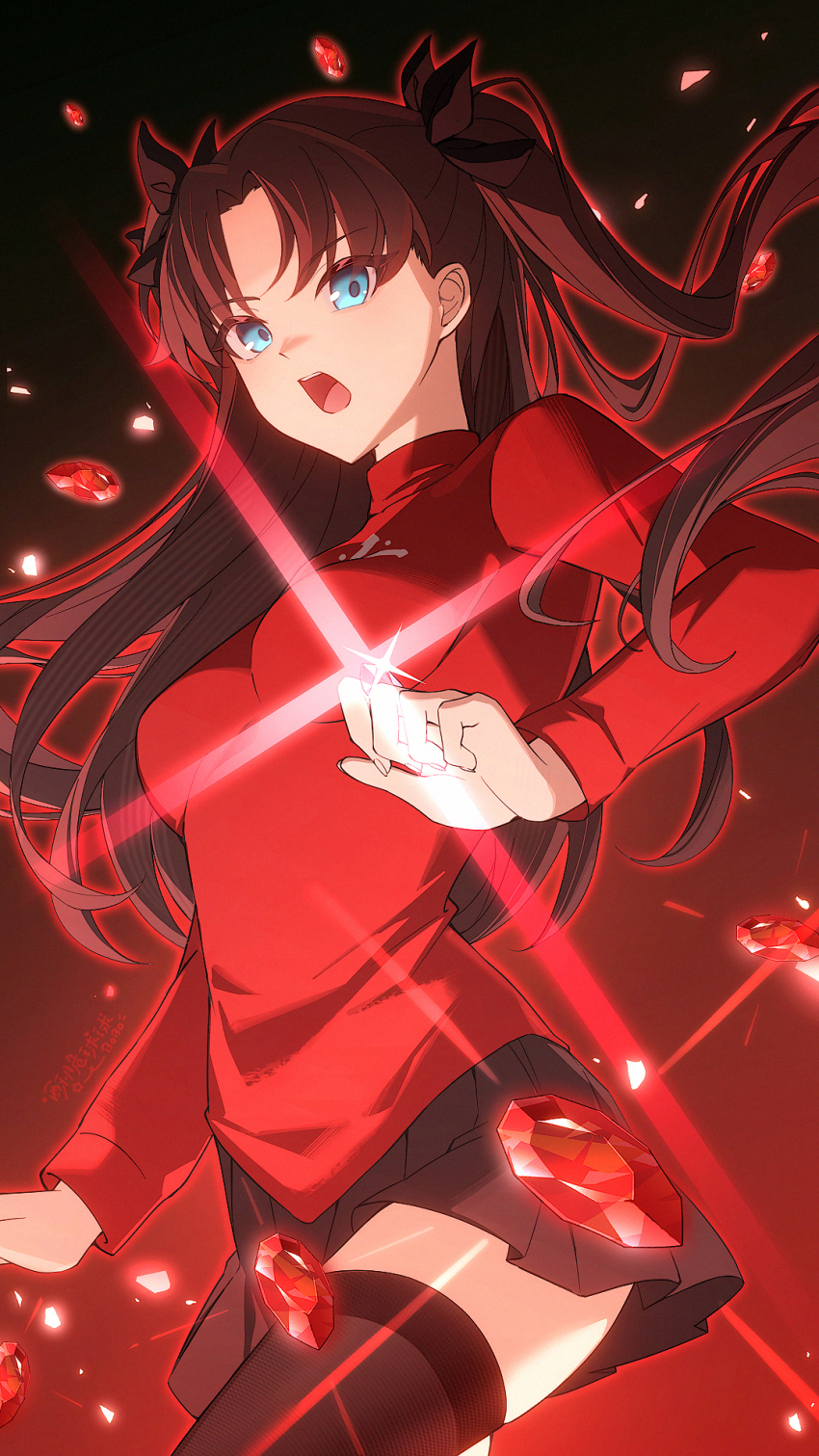Tohsaka Rin (Fate/Stay Night) Rule 34 Image
