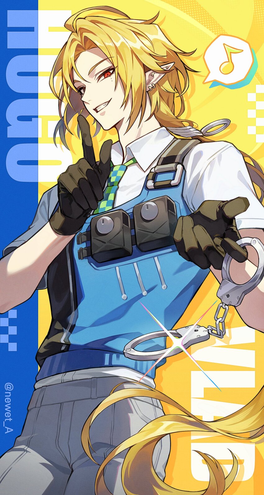 Hugo Vlad (Zenless Zone Zero) Rule 34 Image