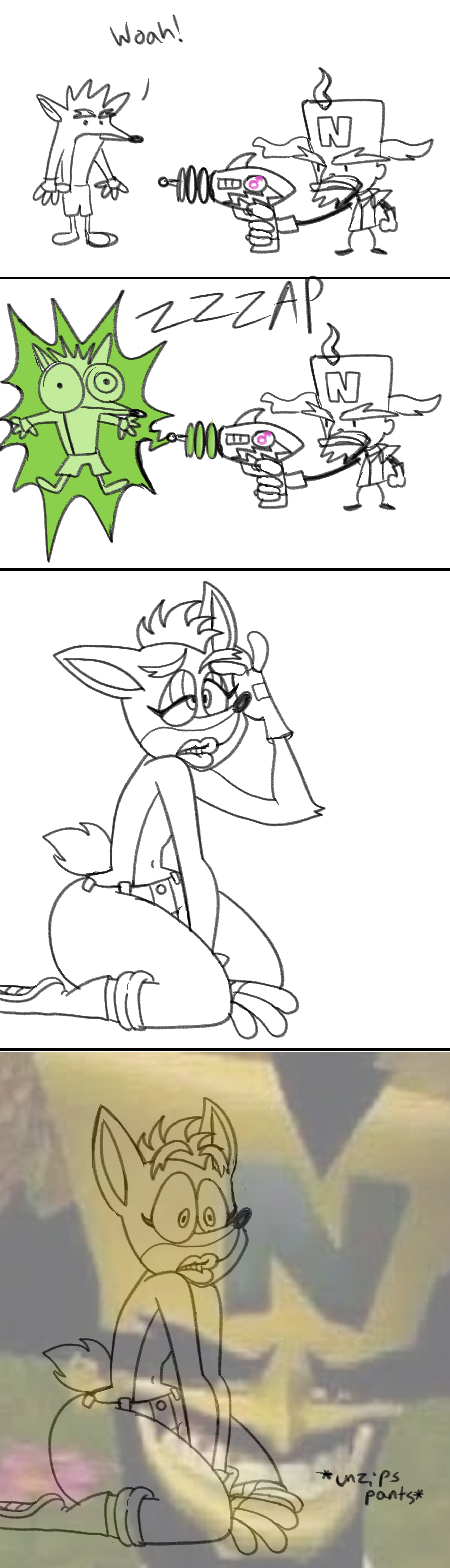 Crash Bandicoot (Crash (Series)) Rule 34 Image