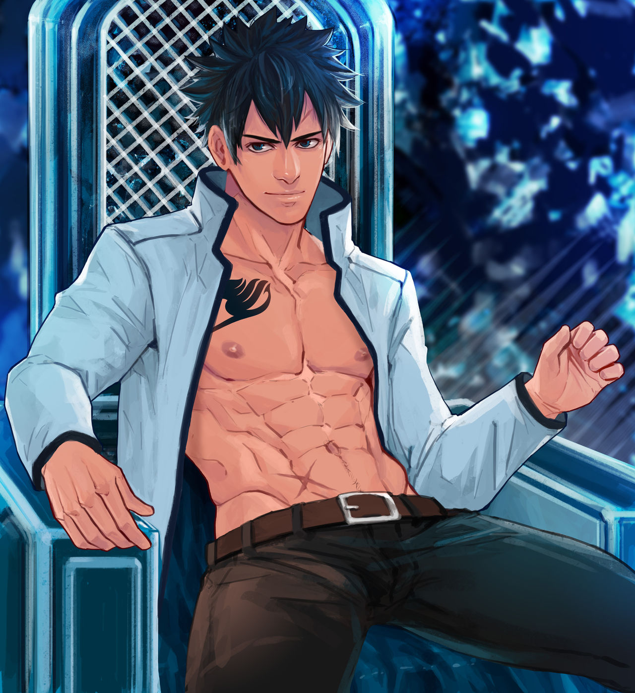 Gray Fullbuster (Fairy Tail) Rule 34 Image