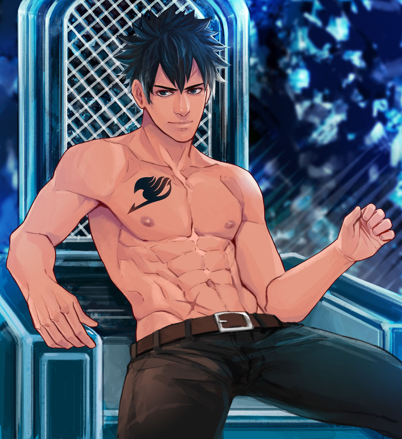 Gray Fullbuster (Fairy Tail) Rule 34 Image