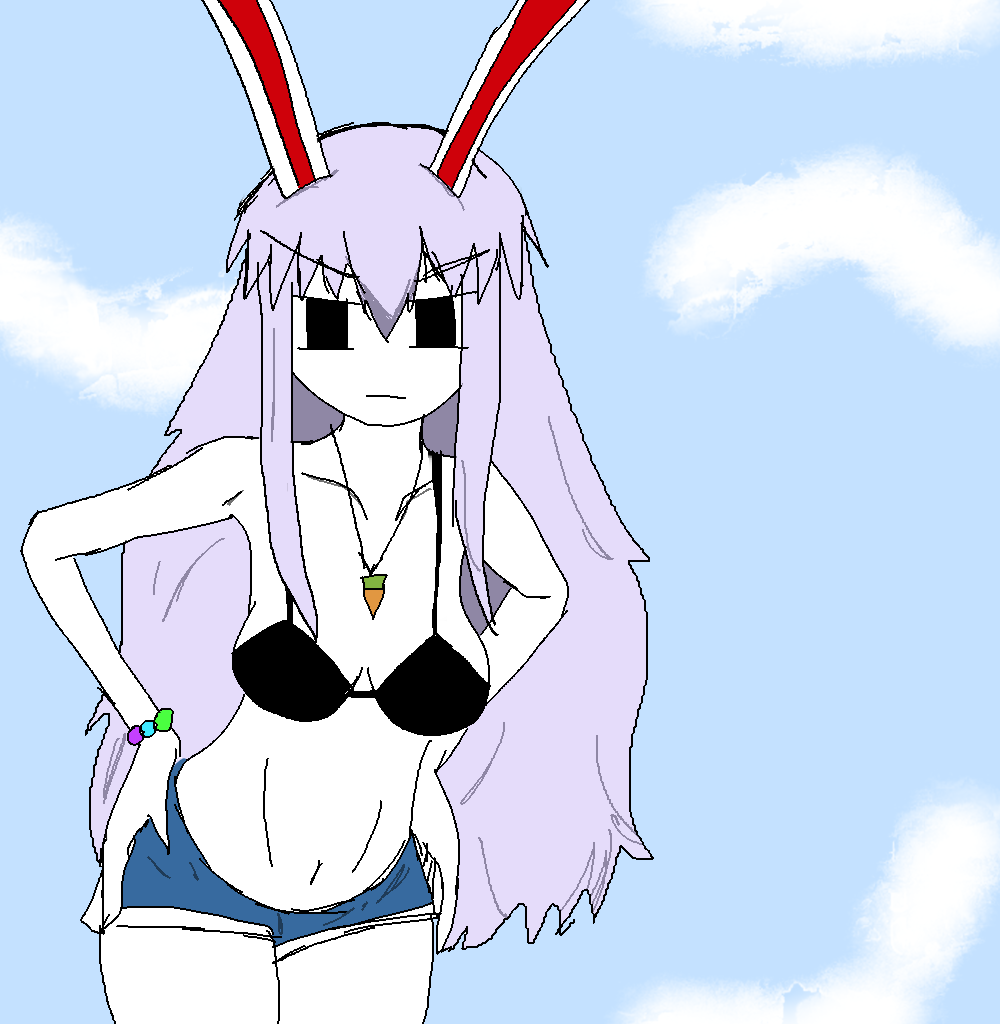 Reisen Udongein Inaba (Touhou) Rule 34 Image