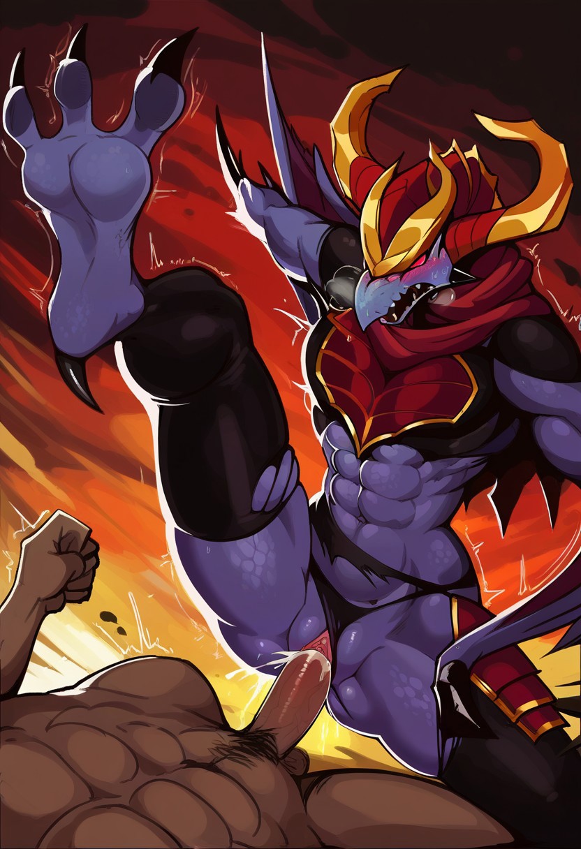 Dragon Shyvana (League Of Legends) Rule 34 Image