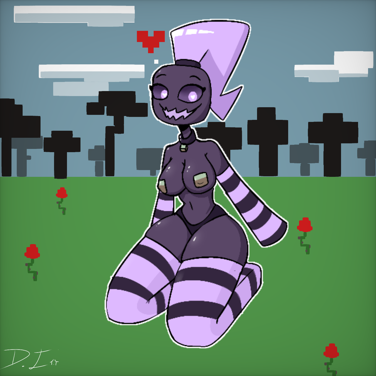 Endergirl (Minecraft) Rule 34 Image