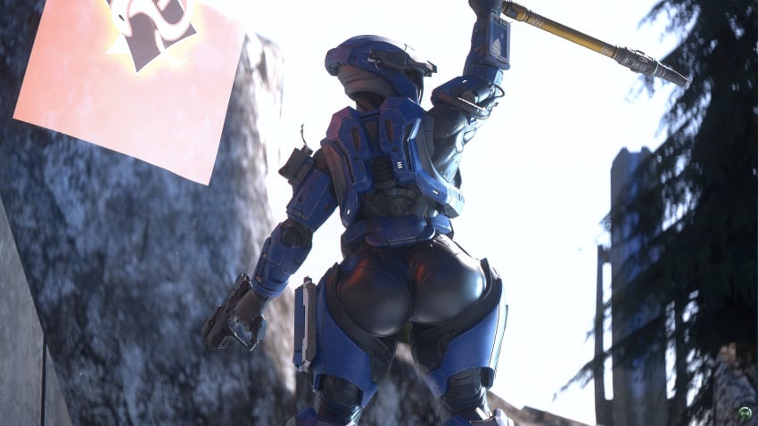 Female Spartan (Halo) Rule 34 Image