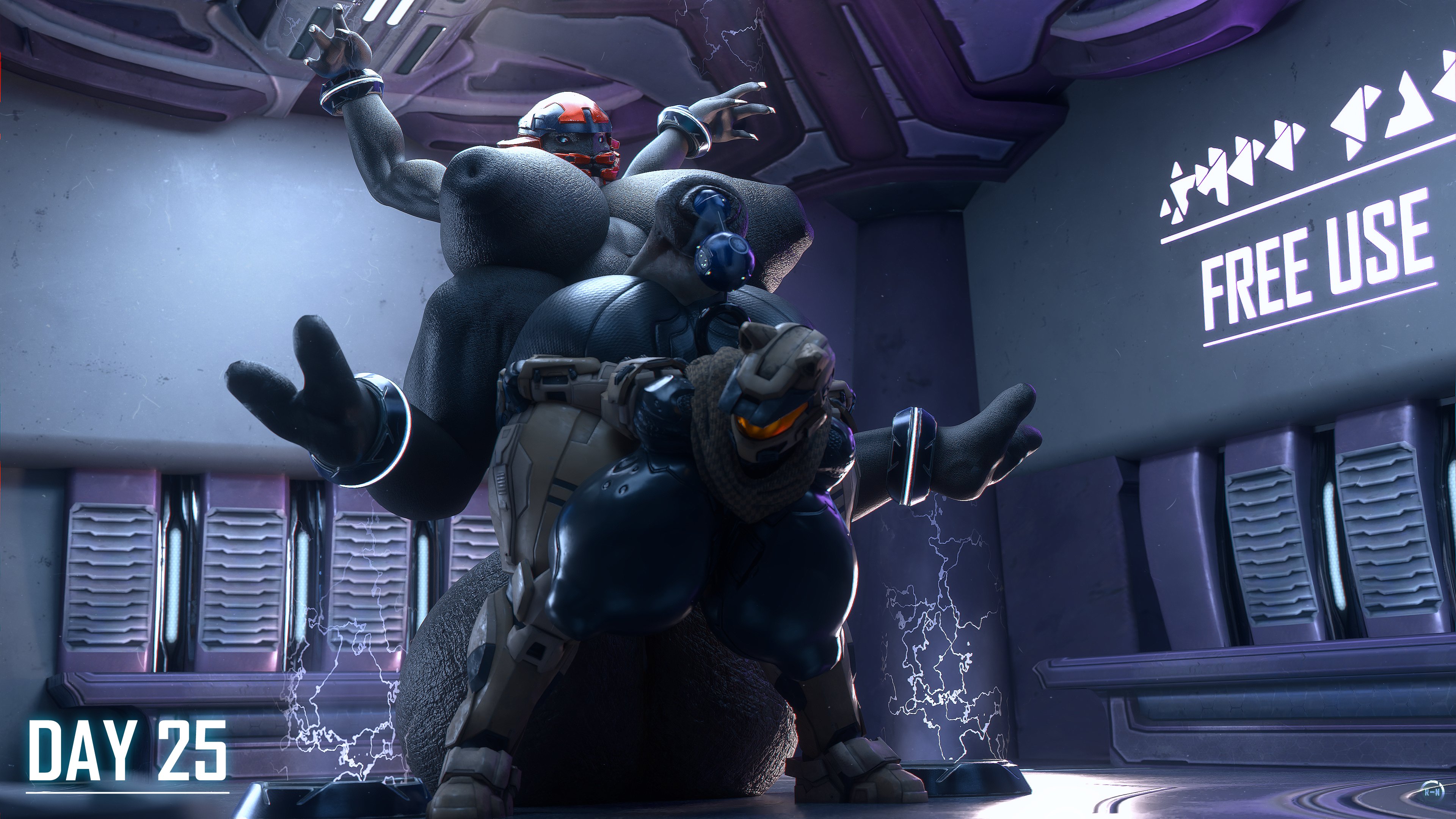 Female Sangheili (Halo (Series)) Rule 34 Image