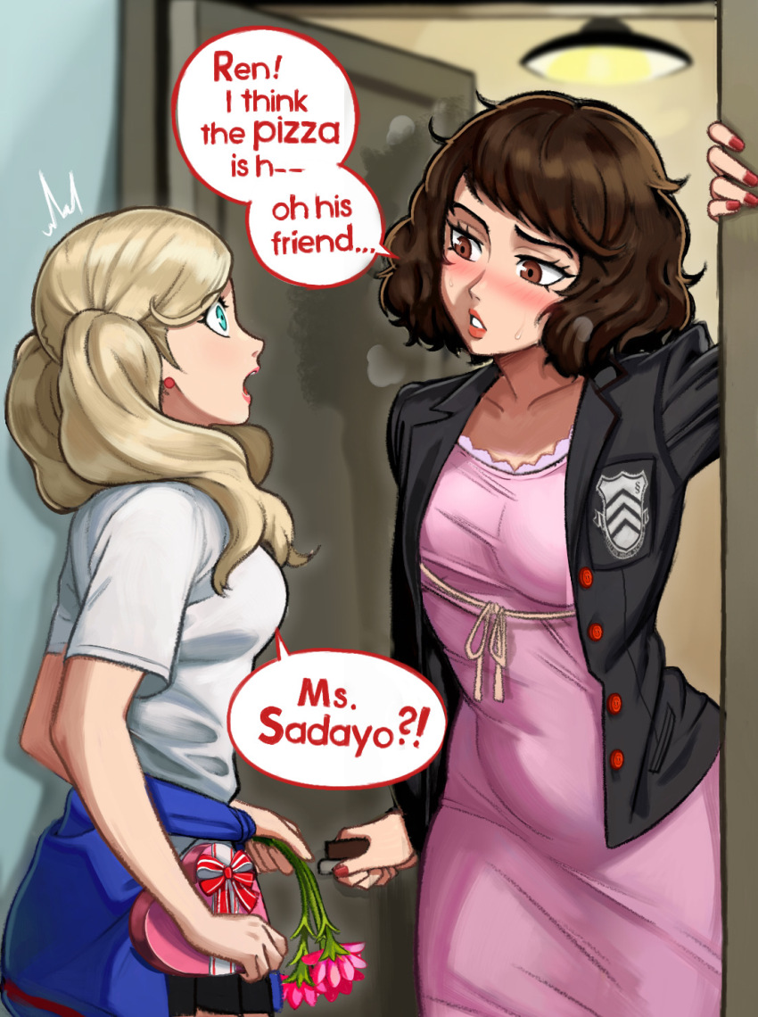 Takamaki Anne (Persona) Rule 34 Image