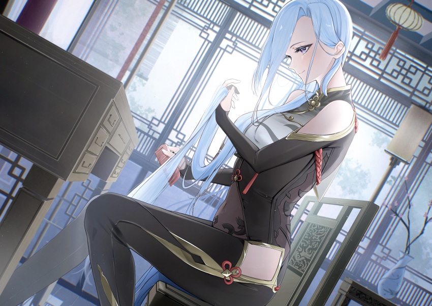 Shenhe (Genshin Impact) Rule 34 Image