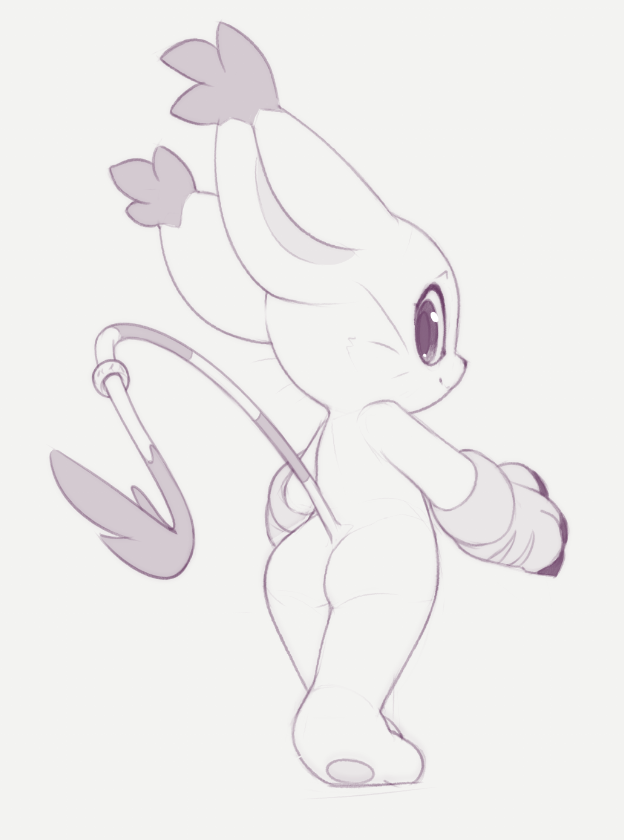 Tailmon (Digimon) Rule 34 Image