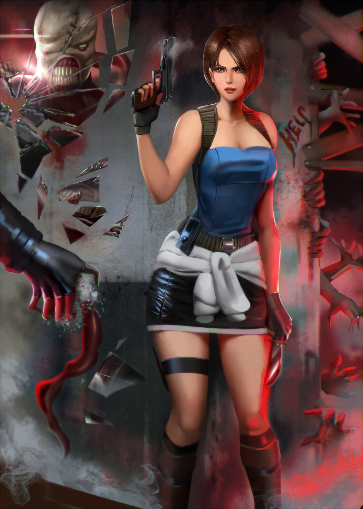 Jill Valentine (Resident Evil) Rule 34 Image