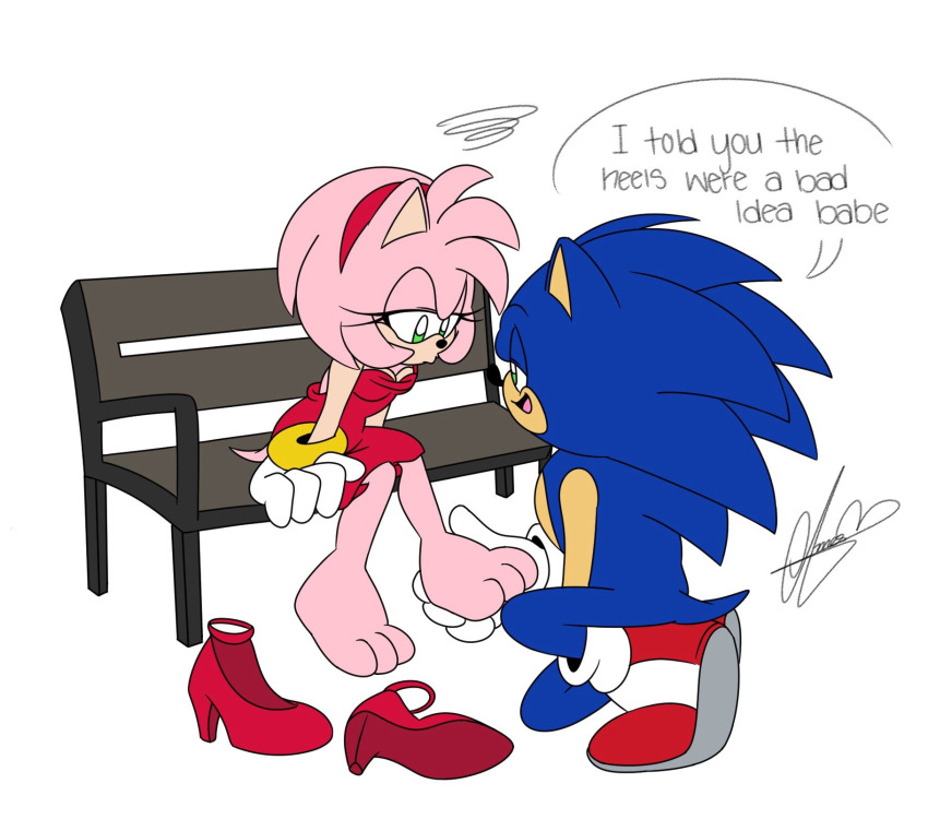 Amy Rose (Sega) Rule 34 Image