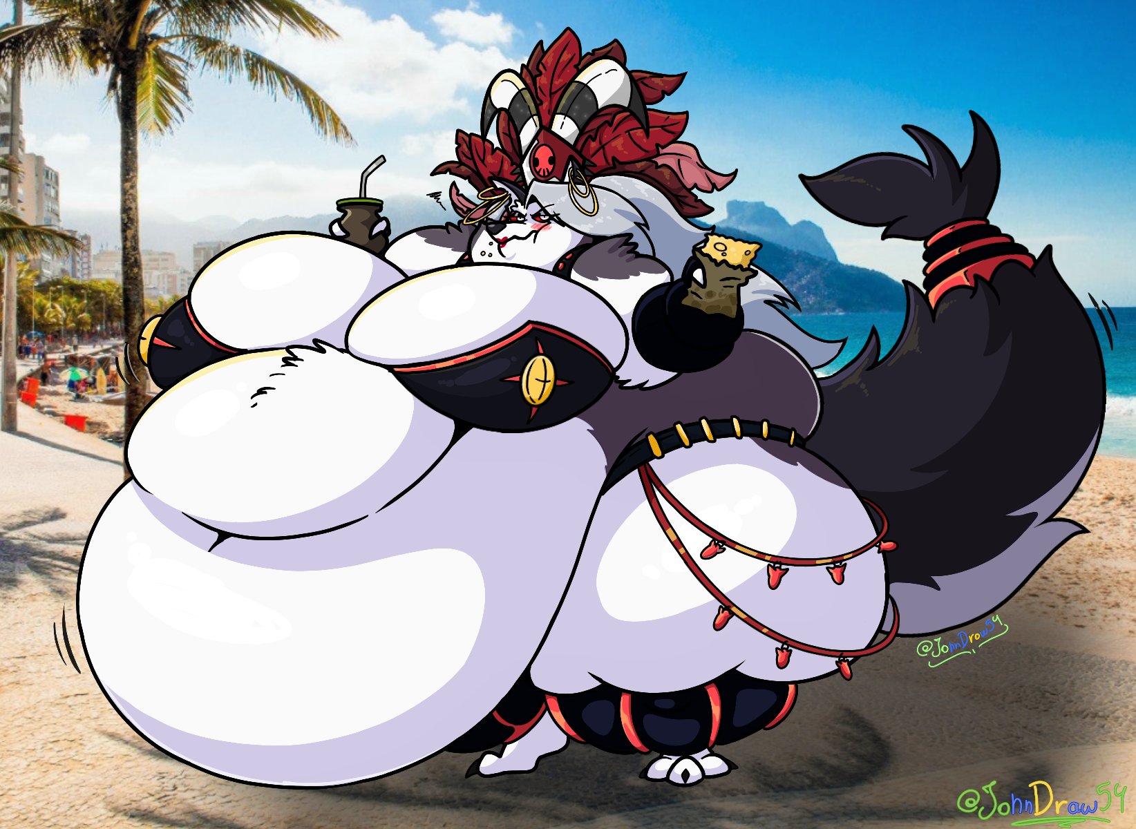 Loona (Helluva Boss) Rule 34 Image