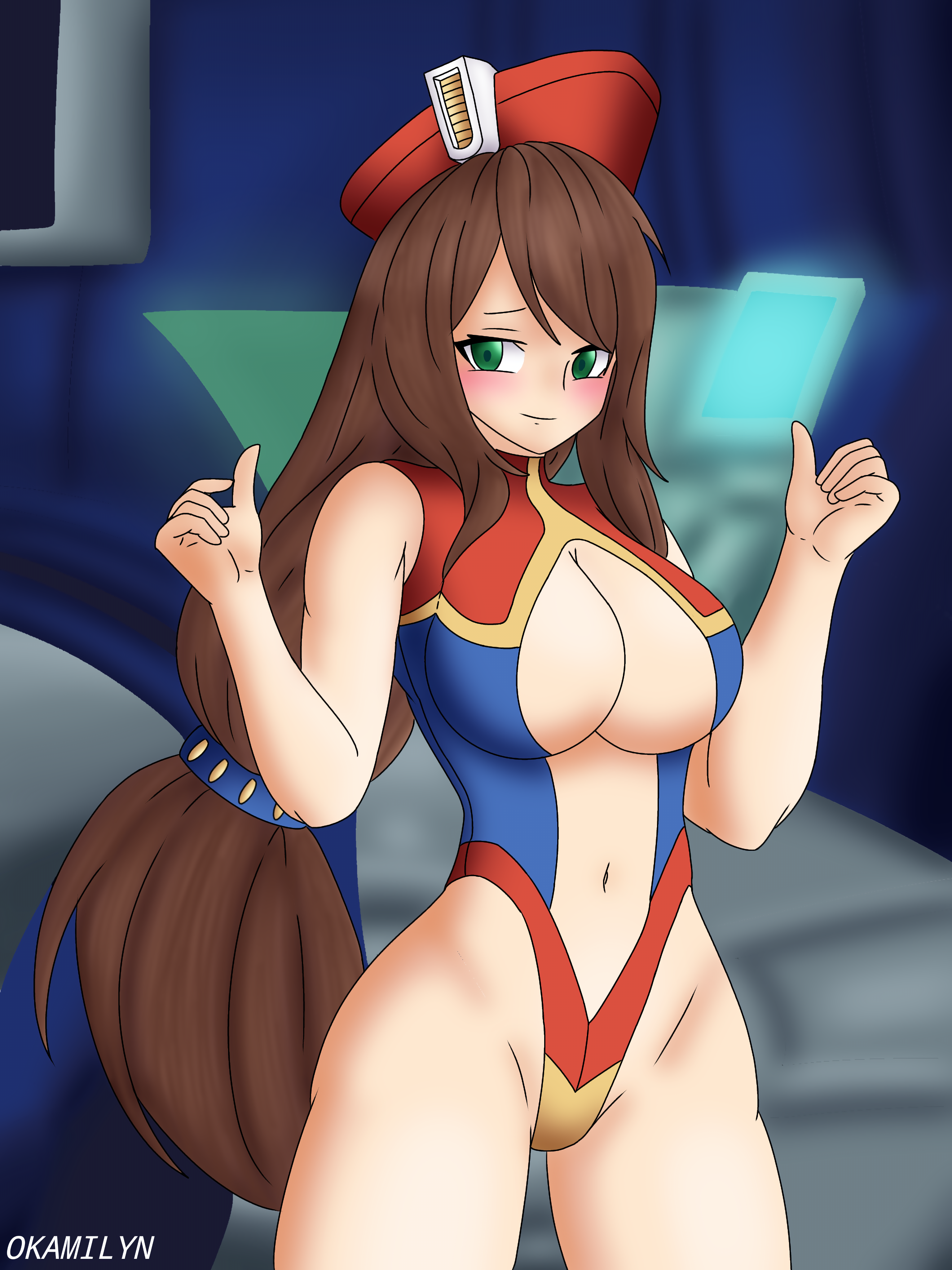 Iris (Mega Man) Rule 34 Image
