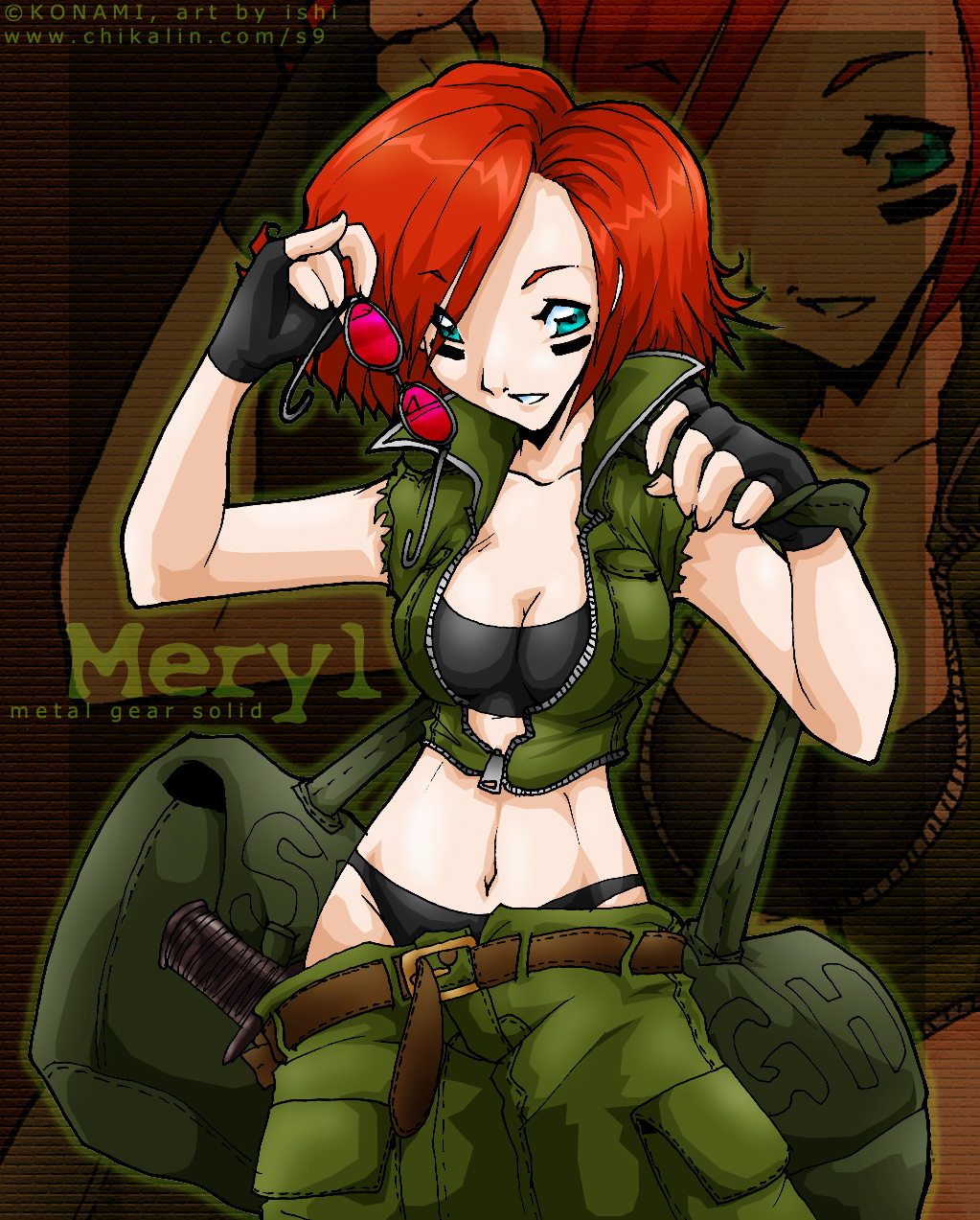 Meryl Silverburgh (Metal Gear) Rule 34 Image
