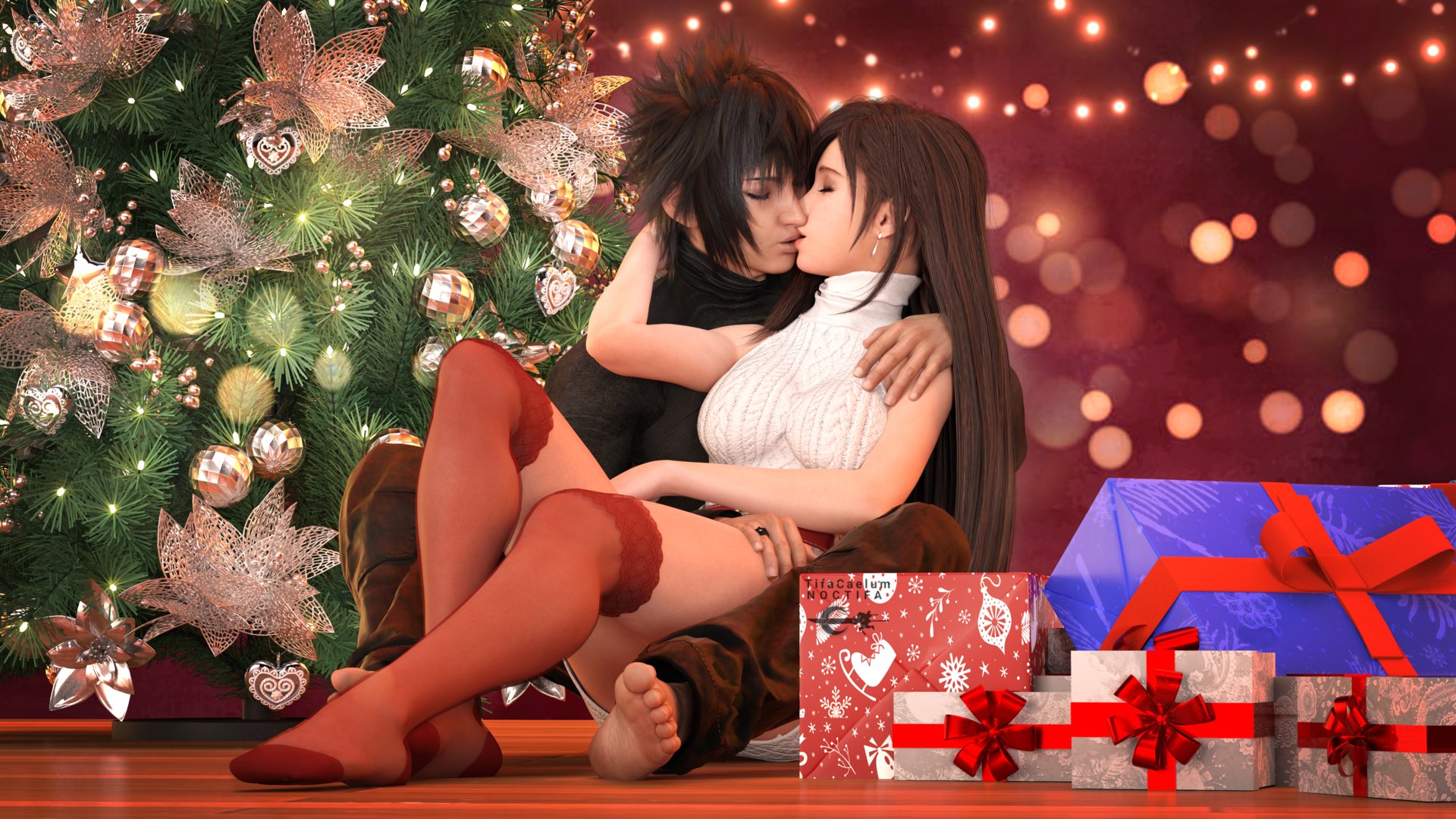 Noctis Lucis Caelum (Christmas) Rule 34 Image