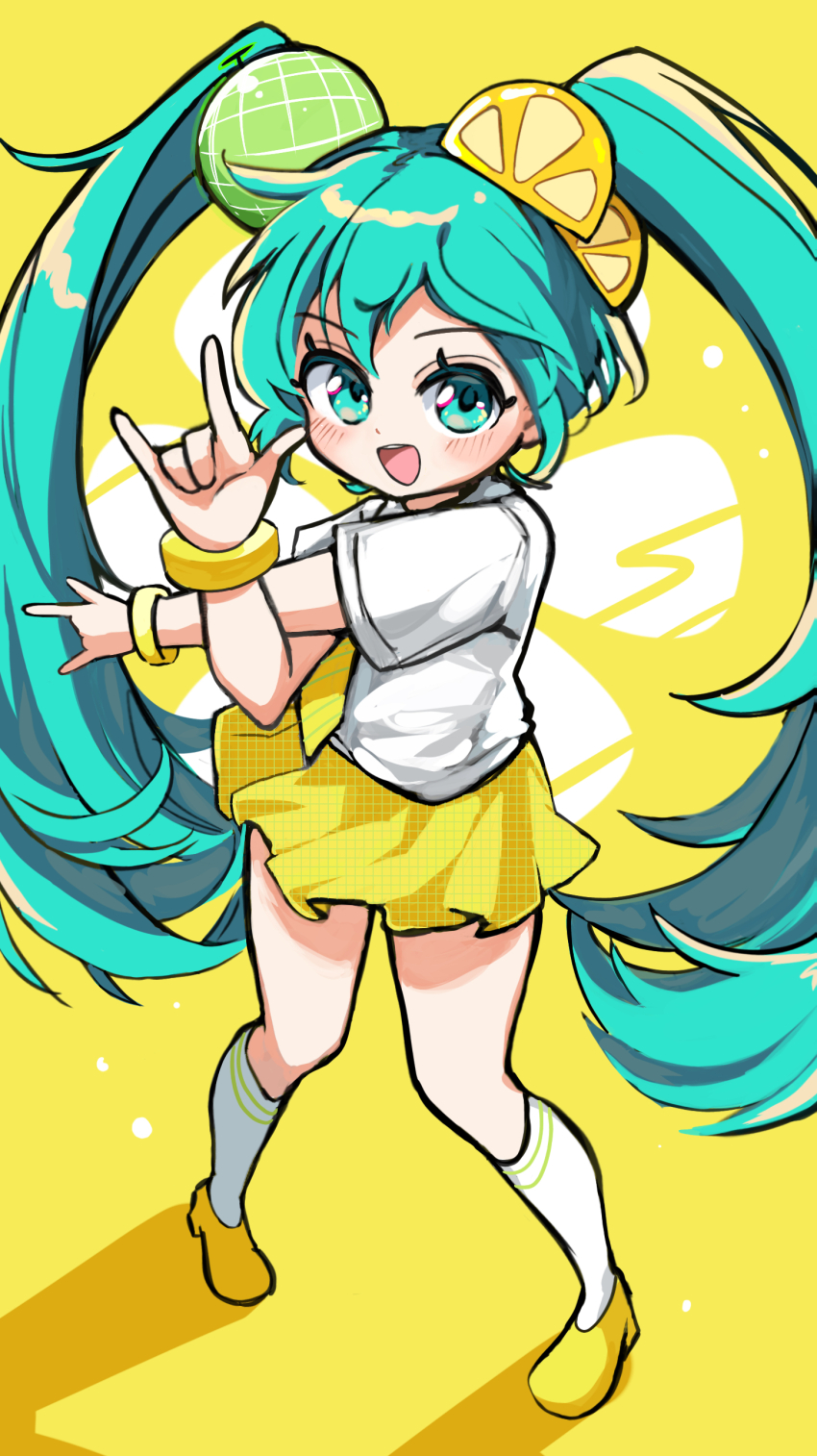 Hatsune Miku (Lemon Melon Cookie (Vocaloid)) Rule 34 Image