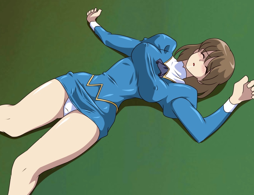 Blue Delmo (Agent Aika) Rule 34 Image