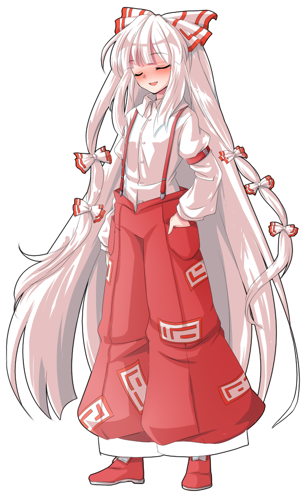 Fujiwara No Mokou (Touhou) Rule 34 Image