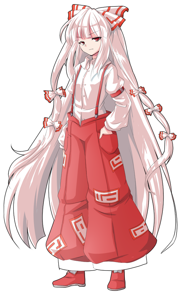 Fujiwara No Mokou (Touhou) Rule 34 Image