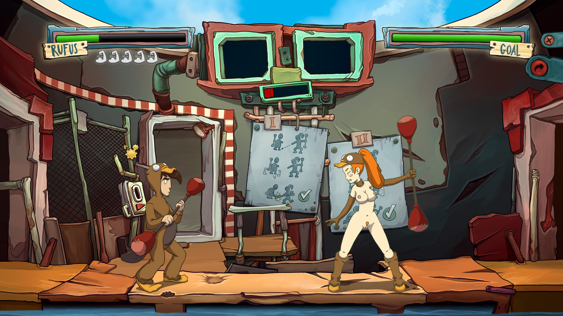 Goal (Deponia) Rule 34 Image