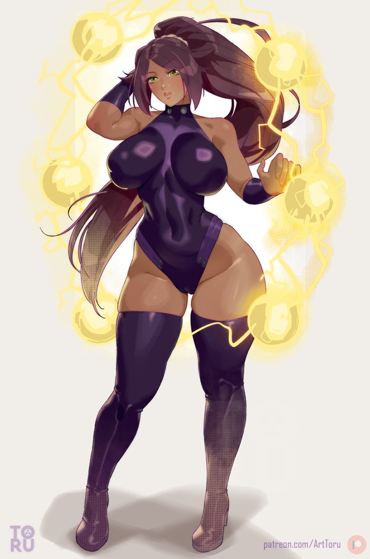 Shihouin Yoruichi (Bleach) Rule 34 Image