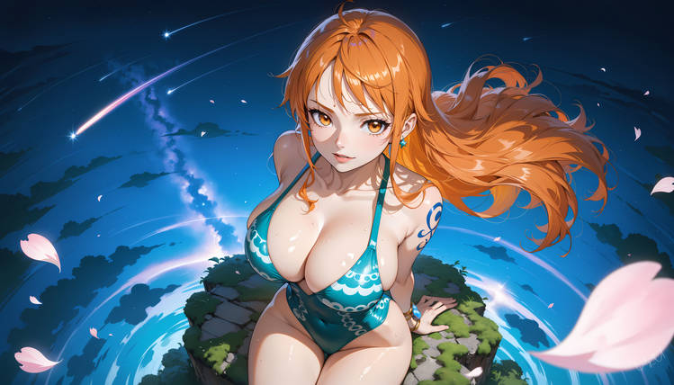Nami (One Piece) Rule 34 Image
